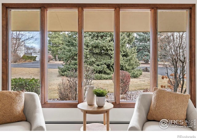 doorway to outside with a wealth of natural light