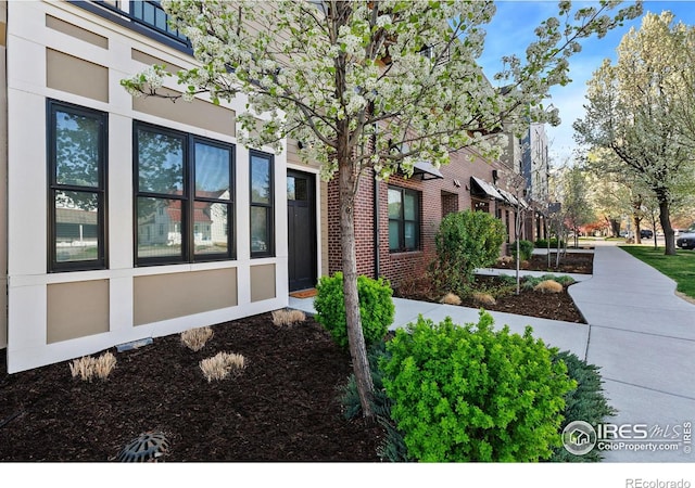 302 N Meldrum St Unit 103, Fort Collins, CO 80521 - view of side of property with stucco siding