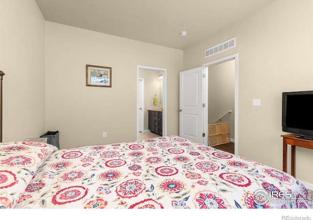 3948 Hackberry St, Wellington, CO 80549 - bedroom with ensuite bath and visible vents