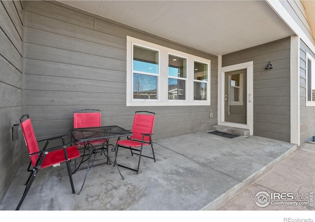 3948 Hackberry St, Wellington, CO 80549 - view of patio featuring outdoor dining area