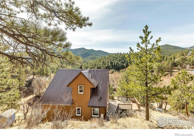 15 Golden Age Rd, Jamestown, CO 80455 - mountain view with a forest