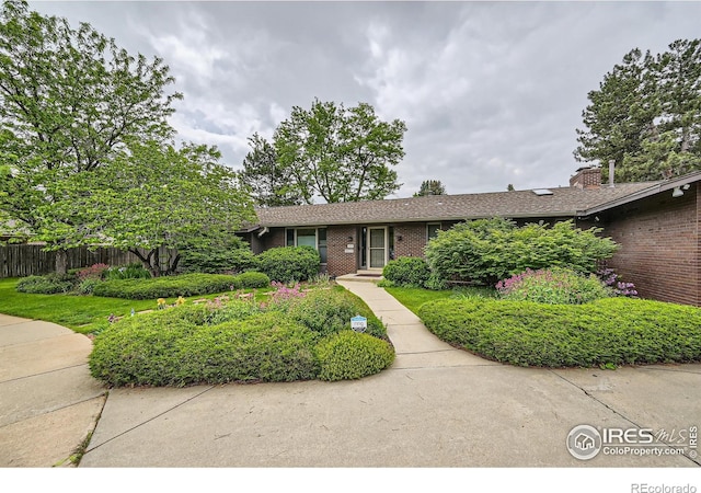 325 Fox Ct, Boulder, CO 80303 - view of front of house with brick siding