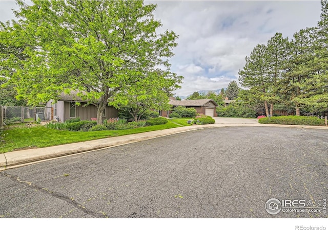 325 Fox Ct, Boulder, CO 80303 - view of property hidden behind natural elements with driveway