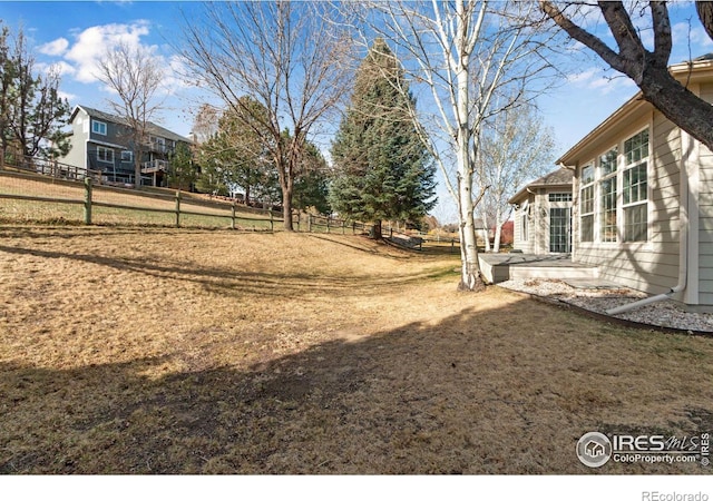 2073 River W Dr, Windsor, CO 80550 - view of yard featuring fence