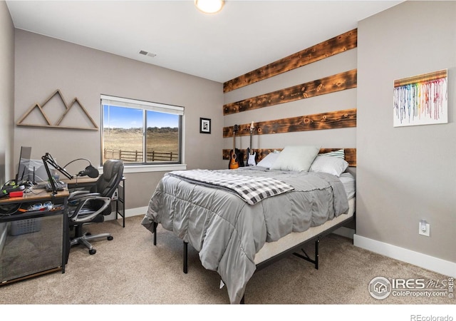 4528 Del Colina Way, Laporte, CO 80535 - bedroom with carpet floors, a desk, and baseboards