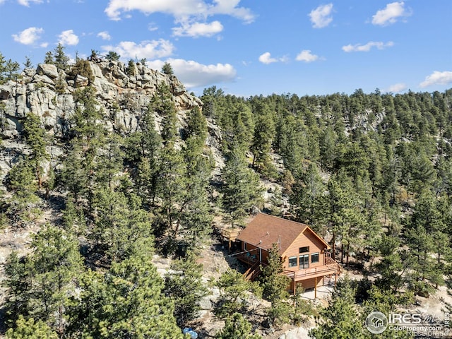 726 Alpine Dr, Estes Park, CO 80517 - view of subject property featuring a forest