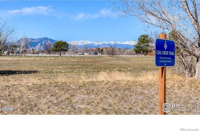 property view of mountains