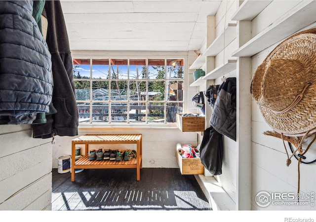 view of mudroom