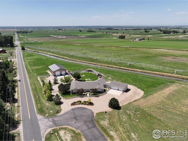 33409 Faith Ln, Eaton, CO 80615 - aerial view of property and surrounding area featuring rural landscape