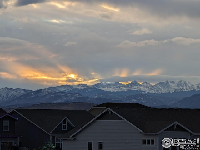 view of mountain backdrop