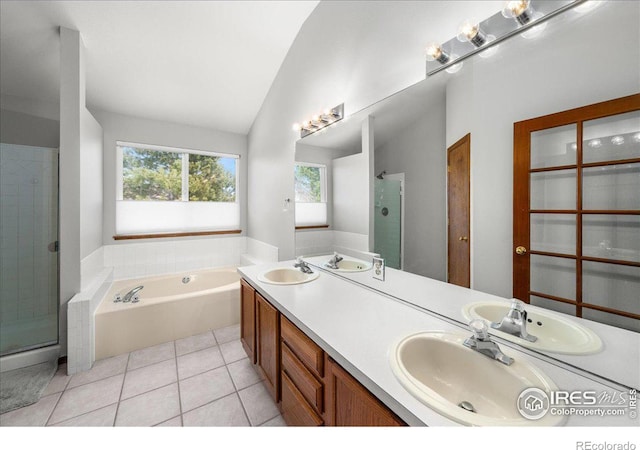 660 Fernglen Ct, Colorado Springs, CO 80906 - full bathroom with a sink and a shower stall
