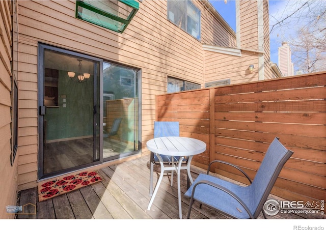3076 Fulton Cir, Boulder, CO 80301 - view of deck
