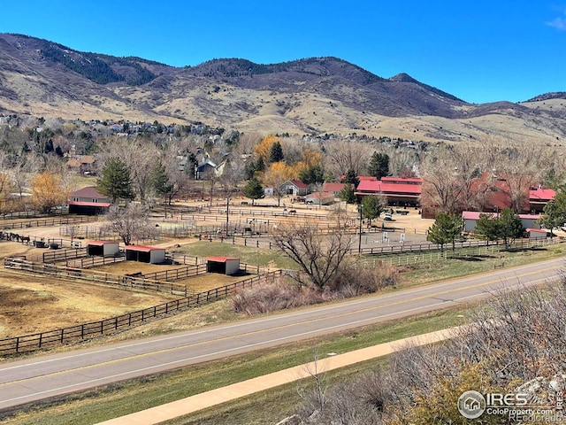 10895 W Half Moon Pass, Littleton, CO 80127 - view of mountain backdrop featuring rural landscape