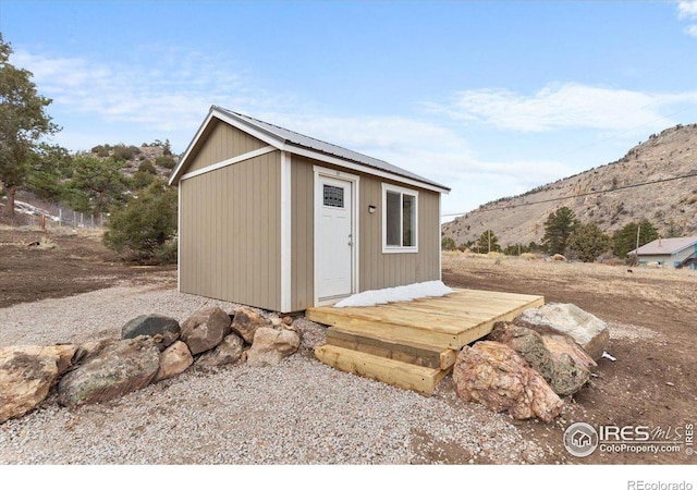 59 W Rustic Rd, Bellvue, CO 80512 - view of outbuilding with an outdoor structure