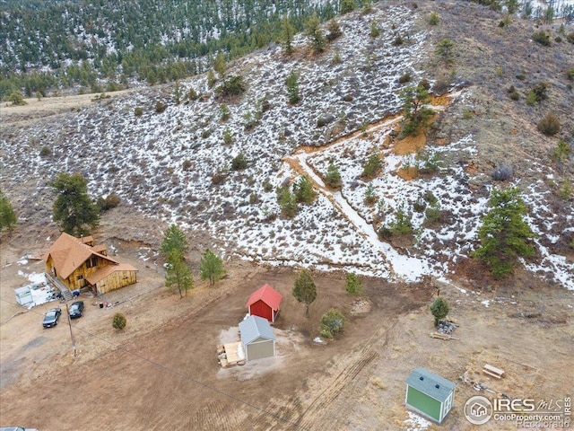 59 W Rustic Rd, Bellvue, CO 80512 - bird's eye view