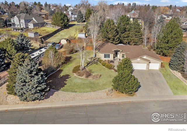 5621 W 27th St, Greeley, CO 80634 - aerial view featuring a residential view