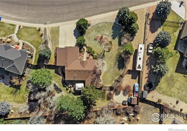 drone / aerial view