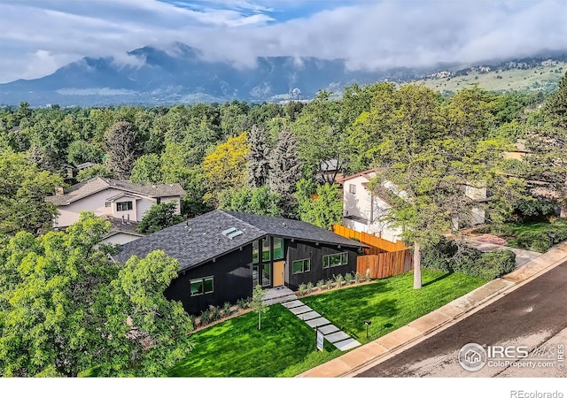 1580 Moss Rock Pl, Boulder, CO 80304 - view of subject property with a forest