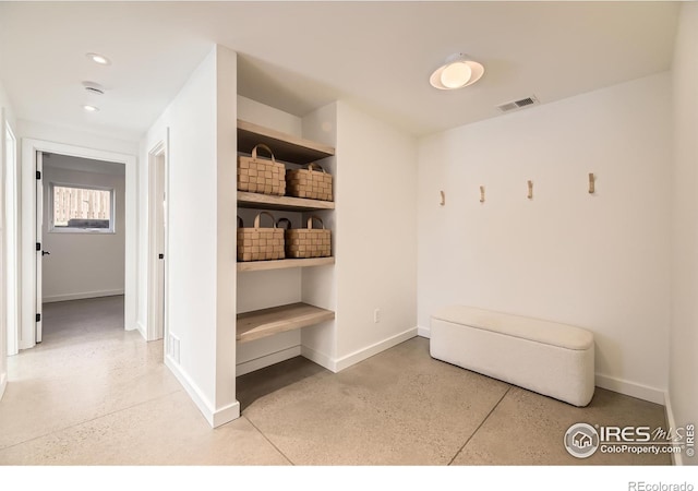 1580 Moss Rock Pl, Boulder, CO 80304 - mudroom featuring baseboards and recessed lighting
