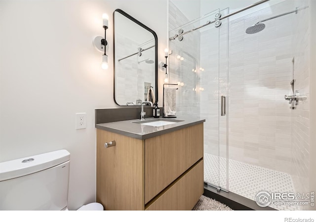 1580 Moss Rock Pl, Boulder, CO 80304 - full bath featuring vanity and a stall shower