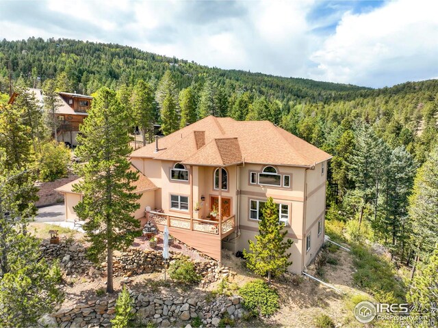 12023 Coal Creek Heights Dr, Golden, CO 80403 - exterior space with a view of trees
