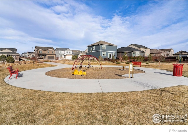 254 Ptarmigan Ln, Johnstown, CO 80534 - community jungle gym with a residential view and a yard
