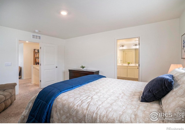 254 Ptarmigan Ln, Johnstown, CO 80534 - bedroom with carpet flooring and ensuite bathroom