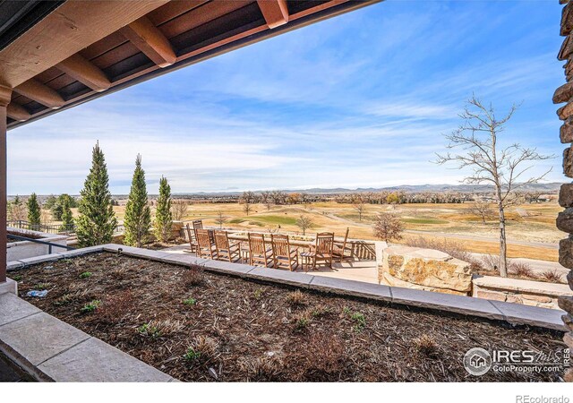 4300 Ardglass Ln, Timnath, CO 80547 - view of yard with a patio area and a mountain view