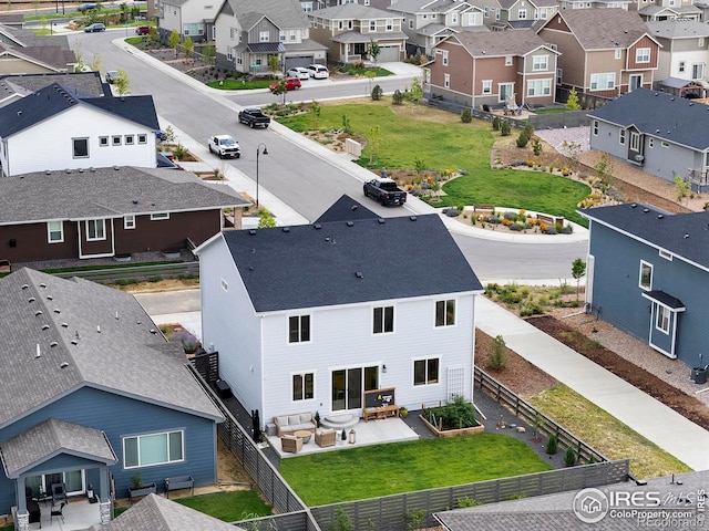 2412 Cottongrass Ave, Loveland, CO 80538 - birds eye view of property featuring a residential view