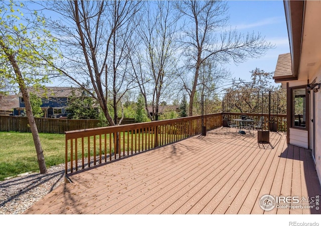 2409 Denby Ct, Fort Collins, CO 80526 - view of deck