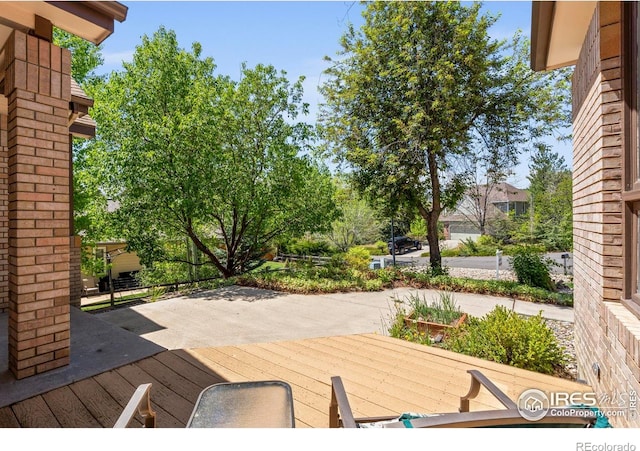 2409 Denby Ct, Fort Collins, CO 80526 - view of wooden deck