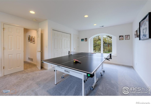 873 Cypress Dr, Boulder, CO 80303 - playroom with light carpet and recessed lighting