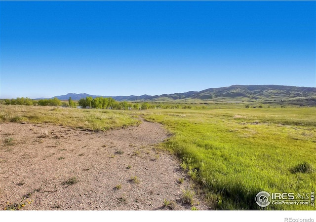 4057 Niblick Dr, Longmont, CO 80503 - mountain view with rural landscape