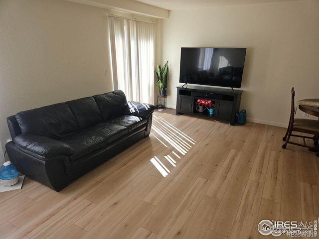 929 Parker Dr, Longmont, CO 80501 - living area with light wood finished floors and baseboards