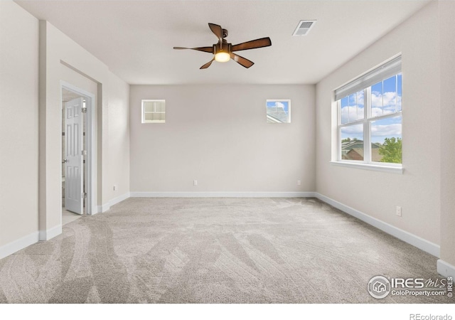 1863 Pioneer Cir, Lafayette, CO 80026 - carpeted empty room with ceiling fan and baseboards
