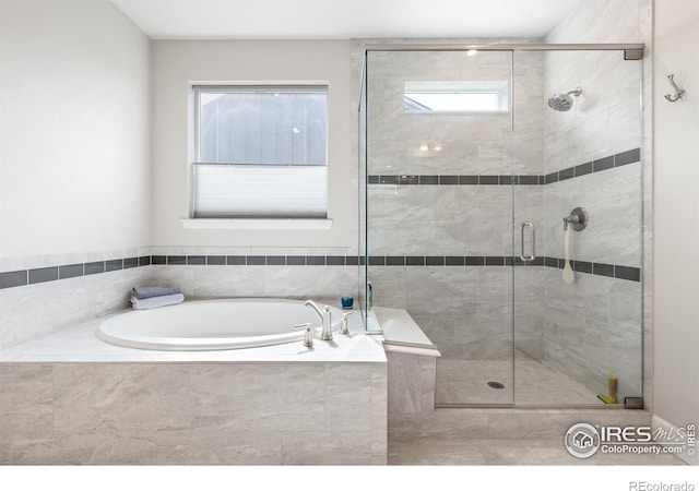 1863 Pioneer Cir, Lafayette, CO 80026 - full bathroom with a bath and a stall shower