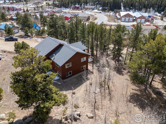 317 W 5th St, Nederland, CO 80466 - bird's eye view of a tree filled landscape