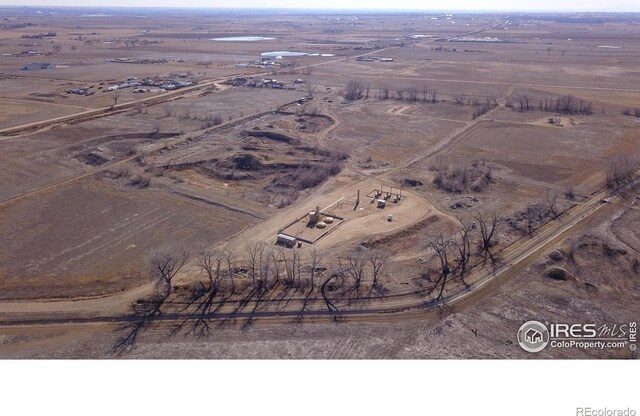 3113 County Road 17, Brighton, CO 80603 - drone / aerial view with a rural view