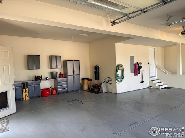 1578 Landon Ct, Windsor, CO 80550 - garage with electric panel and a central vacuum unit