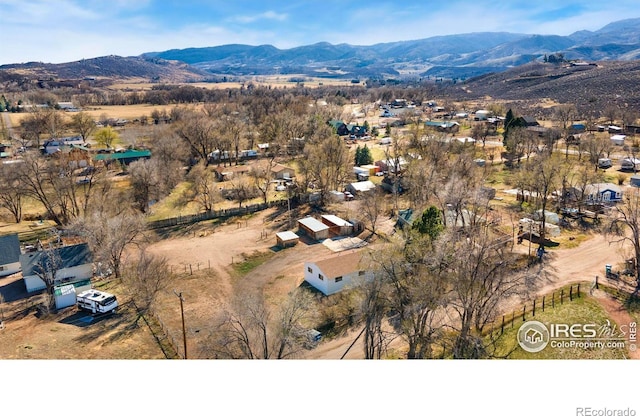 4417 Lawrence Ln, Laporte, CO 80535 - drone / aerial view of mountains