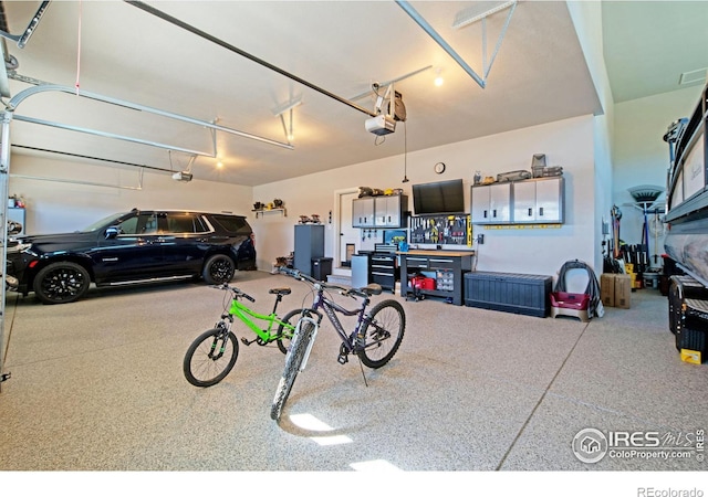 27857 Hopi Trl, Loveland, CO 80534 - garage with a garage door opener