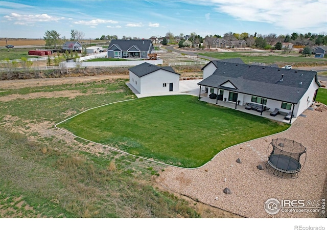 27857 Hopi Trl, Loveland, CO 80534 - drone / aerial view with a residential view