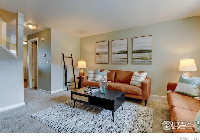 1865 Terry St Unit 3, Longmont, CO 80501 - carpeted living room with baseboards