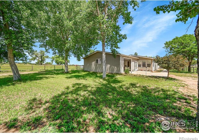24505 County Road 53, Kersey, CO 80644 - view of yard with a patio