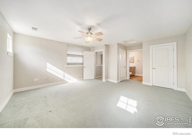 4751 Pleasant Oak Dr Unit C65, Fort Collins, CO 80525 - interior space with a ceiling fan, baseboards, and visible vents