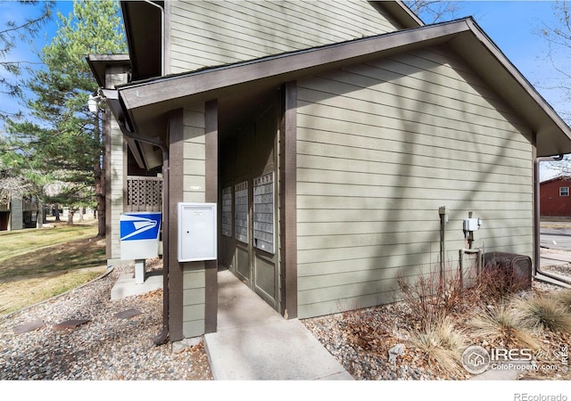 925 Columbia Rd Unit 233, Fort Collins, CO 80525 - view of side of property with mail area
