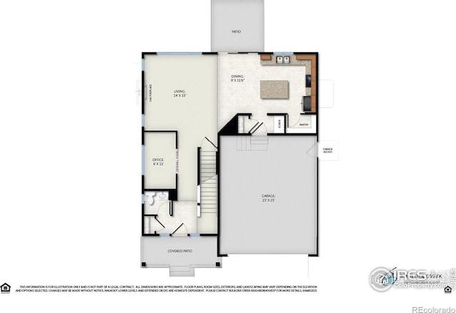 2387 Bristol St, Superior, CO 80027 - home floor plan
