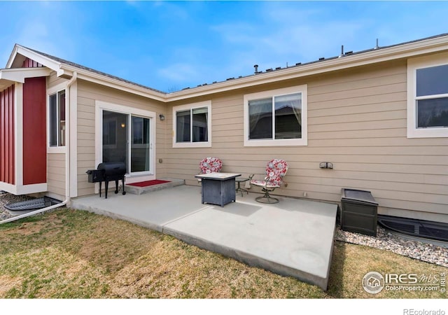 2747 Dafina Dr, Loveland, CO 80537 - rear view of house featuring a patio area