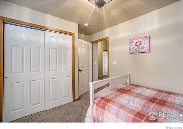 7889 Antelope Ct, Wellington, CO 80549 - carpeted bedroom featuring a closet