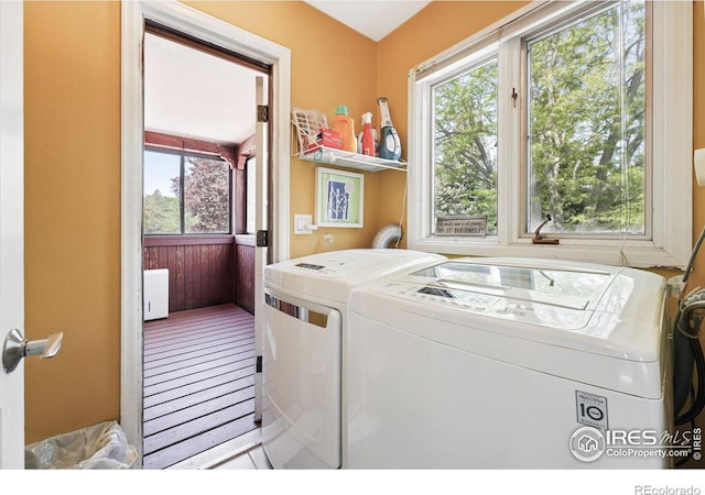 6850 Frying Pan Rd, Boulder, CO 80301 - laundry room featuring separate washer and dryer and healthy amount of natural light